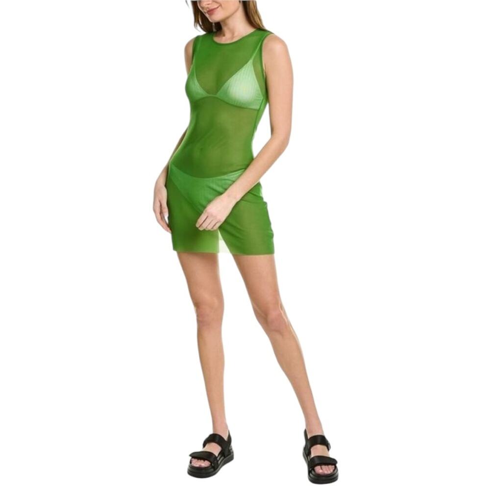 NWOT Green WeWoreWhat Muscle Mini Dress/Coversuit – Sz L